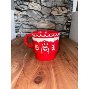 Signature houseware Holiday Stoneware Mug